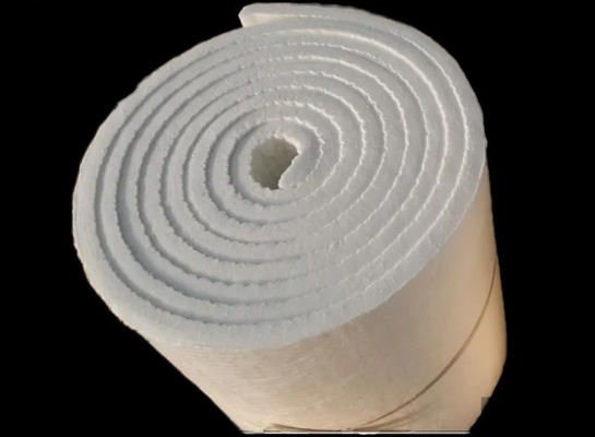 Bianco refrattario dell'isolamento della fibra ceramica dell'alta coperta pura della fibra ceramica
