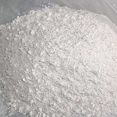 Polvere bianca materiale colabile resistente all'uso del cemento refrattario
