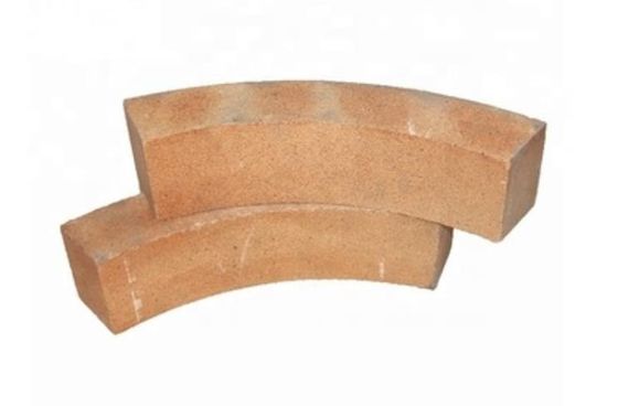 Mattone refrattario curvo della ceramica vetrificata del mattone refrattario di dimensione standard termoresistente