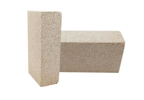 Temperatura elevata d'isolamento della mullite della diatomite dell'isolamento del mattone del termale refrattario di calore