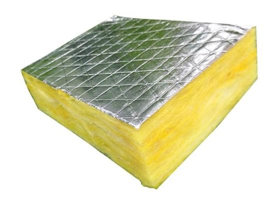 Isolamento insonorizzato della lana di vetro di 100mm per la norma di costruzione del CE del tetto