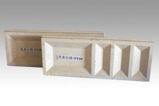 Mattone a prova di fuoco dell'isolamento della mullite del mattone di biossido di zirconio per la fornace di sinterizzazione