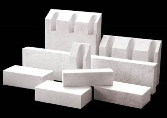 Personalizzabile bianco del mattone dell'ossido di alluminio dei mattoni del silicato dell'allumina del rivestimento del forno