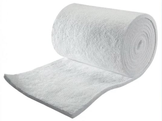 Bianco refrattario dell'isolamento della fibra ceramica dell'alta coperta pura della fibra ceramica