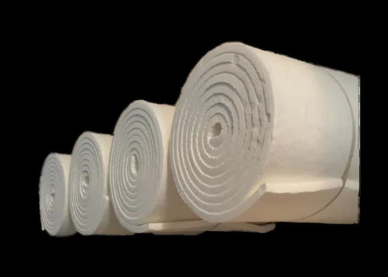 Bianco refrattario dell'isolamento della fibra ceramica dell'alta coperta pura della fibra ceramica